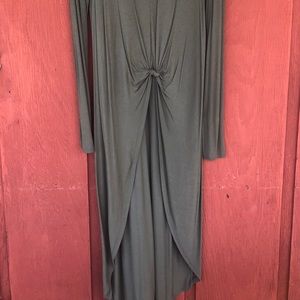 Zara long sleeve high to low